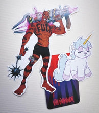 Load image into Gallery viewer, Combat Doom Stickers