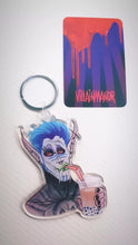 Load image into Gallery viewer, Boba Tea Vyktor Glitter Keyring