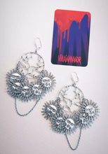 Load image into Gallery viewer, The Fifth Sun of Life Earrings
