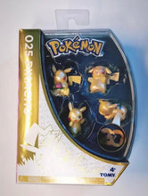 Load image into Gallery viewer, Pokémon Pikachu 4 mini figures
