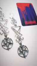 Load image into Gallery viewer, Lucifer&#39;s Sigil Earrings
