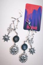 Load image into Gallery viewer, Baphomet&#39;s Rising Sun Earrings
