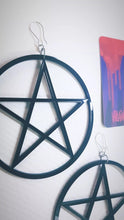 Load image into Gallery viewer, XXXtra Large Pentagram Earrings
