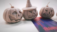 Load image into Gallery viewer, Mini Pumpkin Candles (set of 4)
