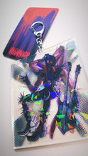 Load image into Gallery viewer, Crimson Carnage Holographic Keychain
