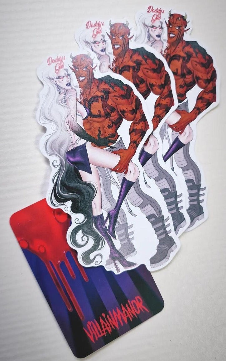 Rosa & Doom Stickers