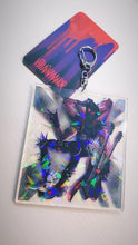 Load image into Gallery viewer, Crimson Carnage Holographic Keychain
